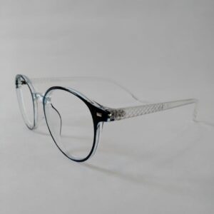 Plastic White&blue frame for men only